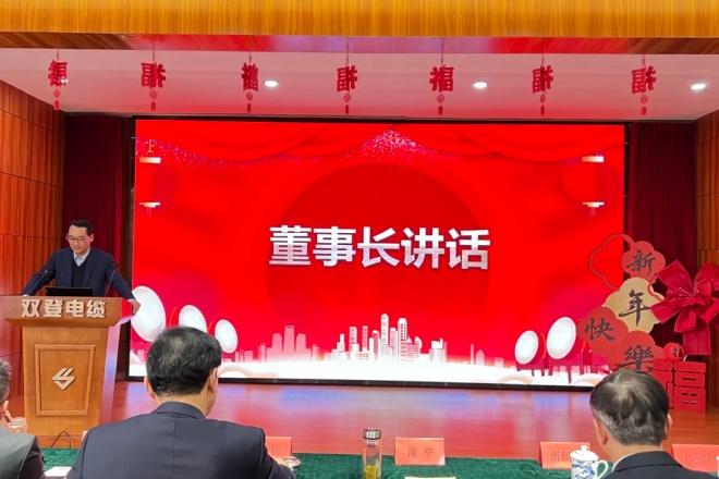 雙登電纜2025年度總結(jié)表彰大會(huì)圓滿(mǎn)召開(kāi)